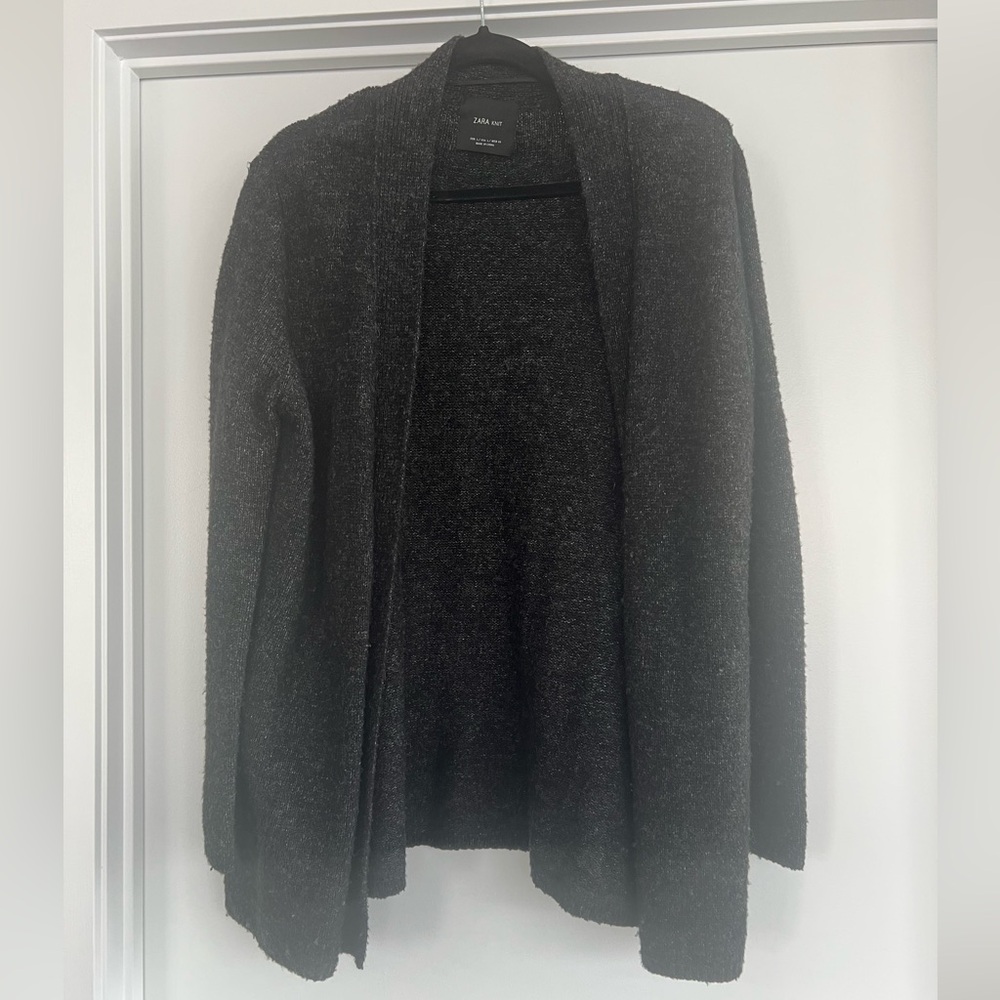 Zara Knit Cardigan, Size Large / oversized